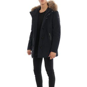 RRD Roberto Ricci Designs Winter Montgomery Fur Padded Coat Jacket